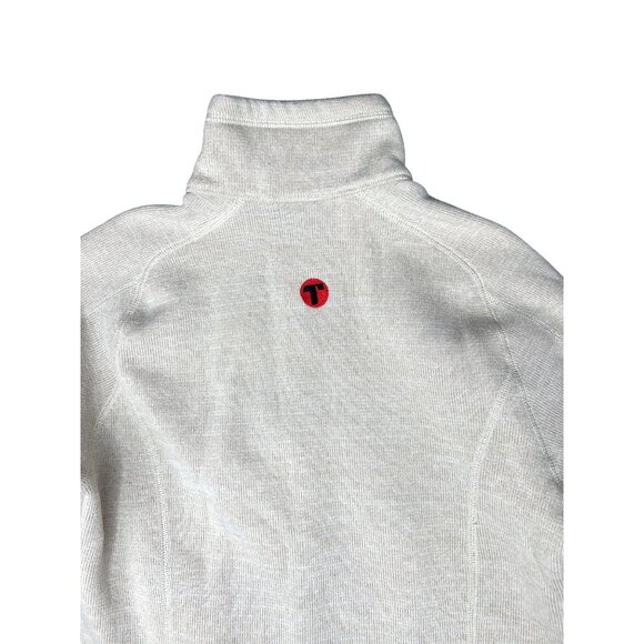 Patagonia Womens Women's Better Sweater 1/4-Zip Oyster White Pullover Medium - Picture 11 of 14